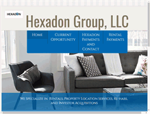Tablet Screenshot of hexadon.com